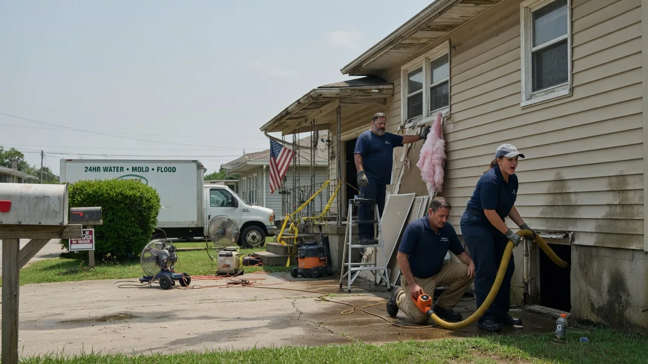 Water Damage Repair in Madison, IL near me